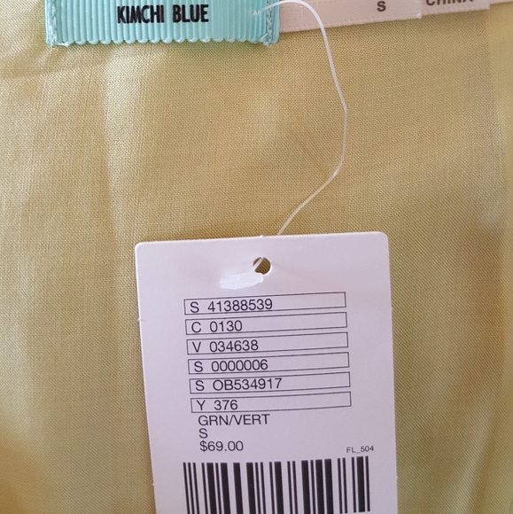 KIMCHI BLUE Minty Green Blouse Straps - Picture 3 of 7